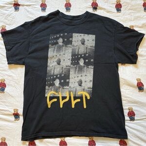 Cult Crew BMX Jason Hockey Mask Black Graphic T-Shirt Men’s Large